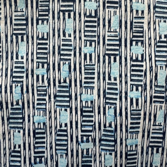 J. McLaughlin Miley Dress in White and Blue Terrace Size Small - Picture 6 of 9